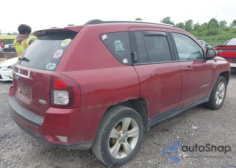 2014 Jeep Compass Latitude из США, поврежденный, VIN 1C4NJCEAXED536427